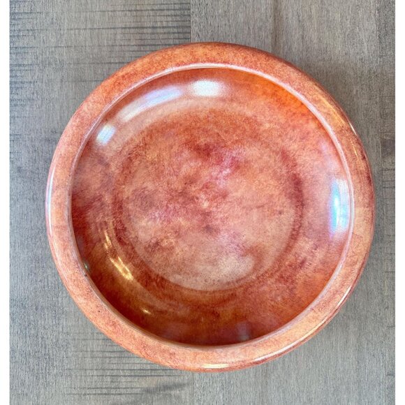 Antique Grimwades Byzanta Ware Lustre Low Bowl Made in England - Picture 2 of 4